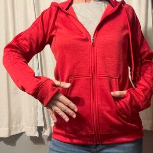 Women's Red Adidas Hoodie